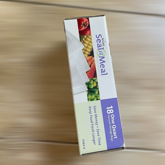 Seal A Meal One Quart Vacuum Storage Bags New Unopened Size 18 Count - Picture 2 of 3